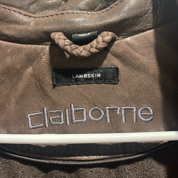 Classic Lambskin Brown Leather Jacket - Picture 2 of 5